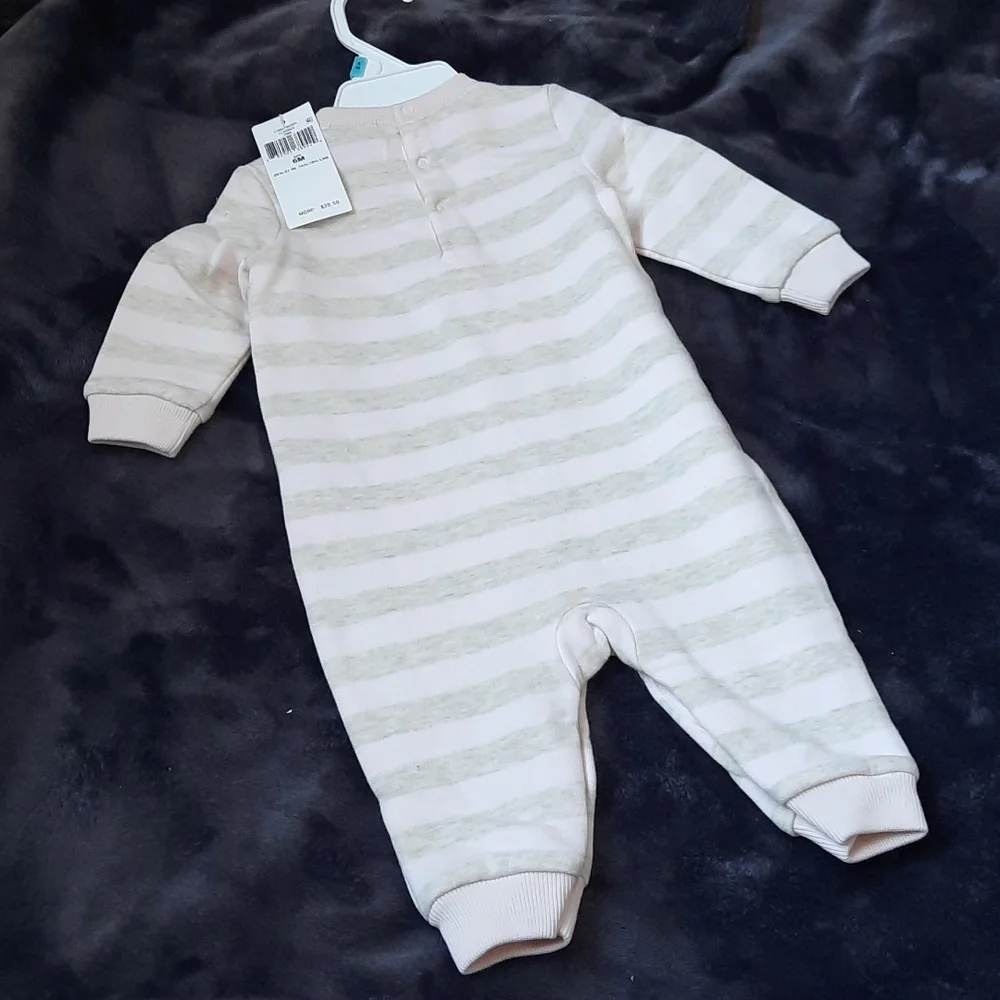 Ralph Lauren Fleece Coverall One Piece